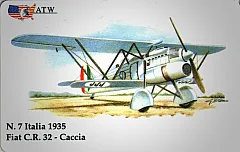 Aerei da guerra - Fiat C.R. 32 - Italia (07/50)