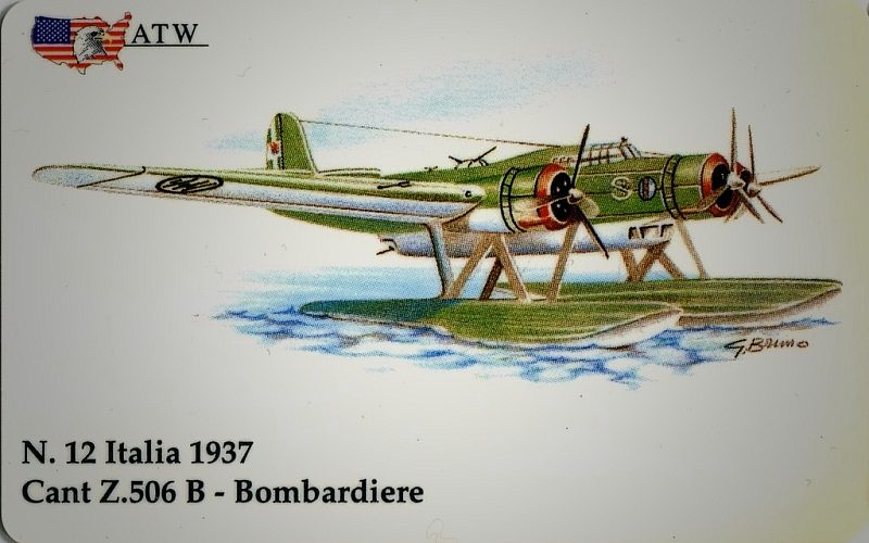 Aerei da guerra - Cant Z.506 B. - Italia (12/50)