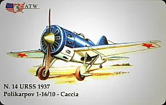 Aerei da guerra - Polikarpov 1-16/10 - URSS (14/50)