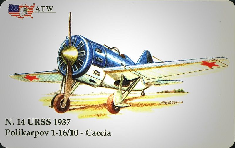 Aerei da guerra - Polikarpov 1-16/10 - URSS (14/50)
