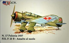 Aerei da guerra - PZL P. 23 B - Polonia (17/50)
