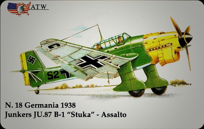 Aerei da guerra - Junkers Ju 87 B-1 "Stuka" - Germania (18/50)