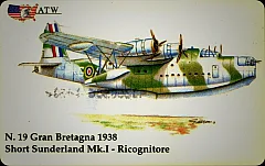 Aerei da guerra - Short Suderland Mk.I - Gran Bretagna (19/50)