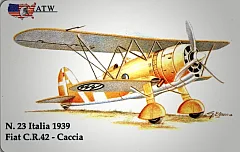 Aerei da guerra - Fiat C.R. 42 - Italia (23/50)