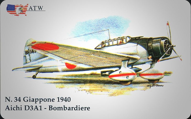 Aerei da guerra - Aichi D3A1 - Giappone (34/50)