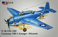 Aerei da guerra - Grumman TBF-1 Avenger - USA (40/50)
