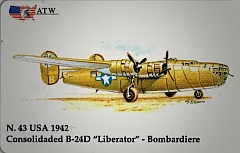 Aerei da guerra - Consolidated B-24D " Liberator" - US (43/50)