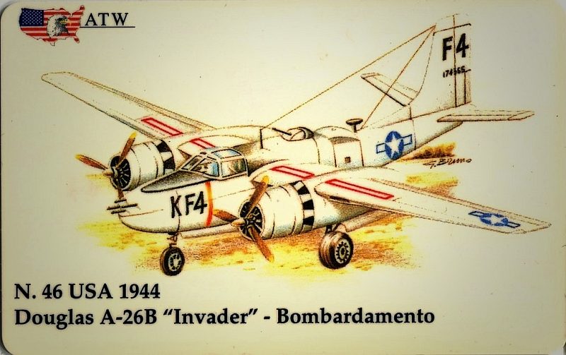 Aerei da guerra - Douglas A-26B "Invader" - USA (46/50)
