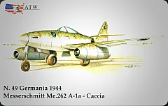Aerei da guerra - Masserschmitt Me.262 A-1A - Germania (49/50)