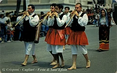 Festa di S. Efisio - Suonatori di Launeddas