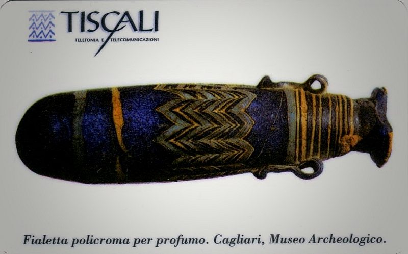 Fialetta policroma per profumo