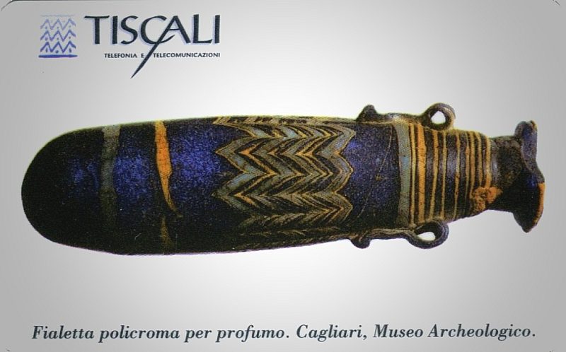 Fialetta policroma per profumo