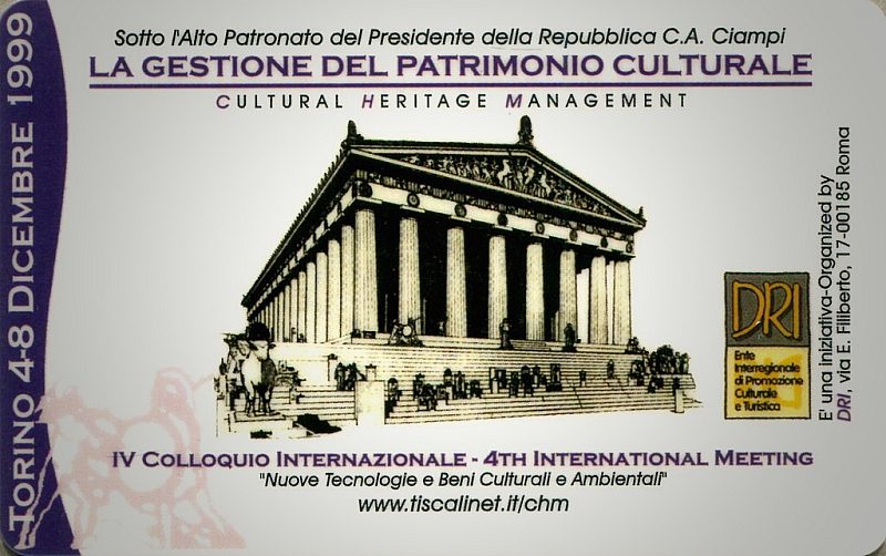 IV Colloquio Internazionale - La Gestione del Patrimonio