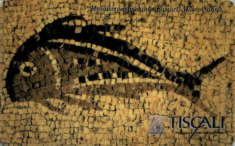 Pesce - mosaico pavimentale