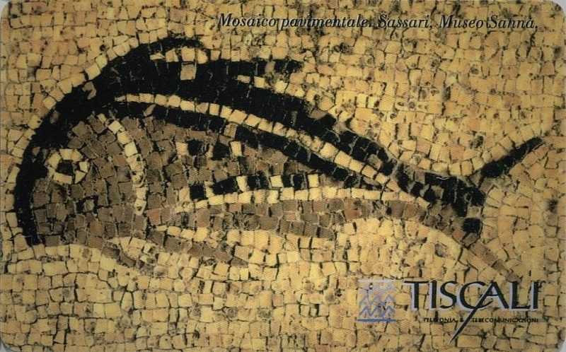 Pesce - mosaico pavimentale