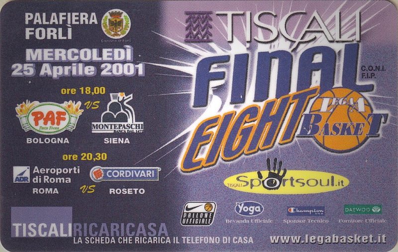 Final Eight 2001 - 25 aprile 2001 (Tribuna)