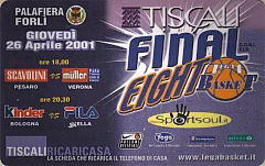 Final Eight 2001 - 26 aprile 2001 (Parterre)