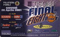 Final Eight 2001 - 26 aprile 2001 (Poltroncine)