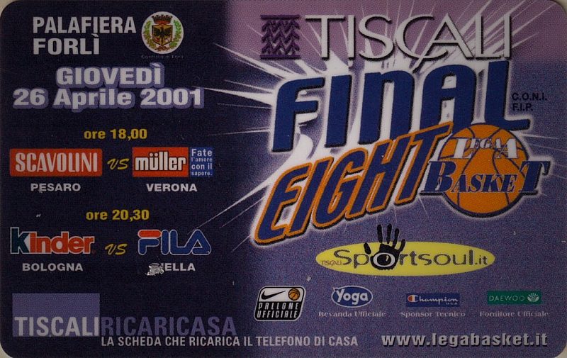 Final Eight 2001 - 26 aprile 2001 (Tribuna)