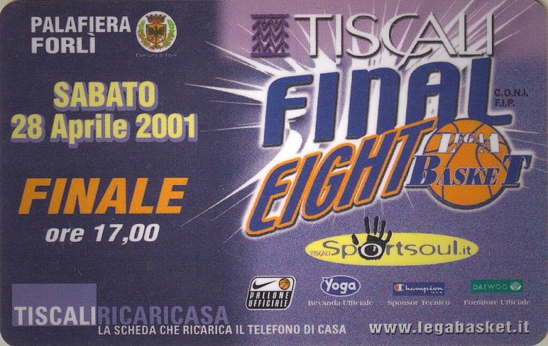 Final Eight 2001 - Finale (Poltroncine)