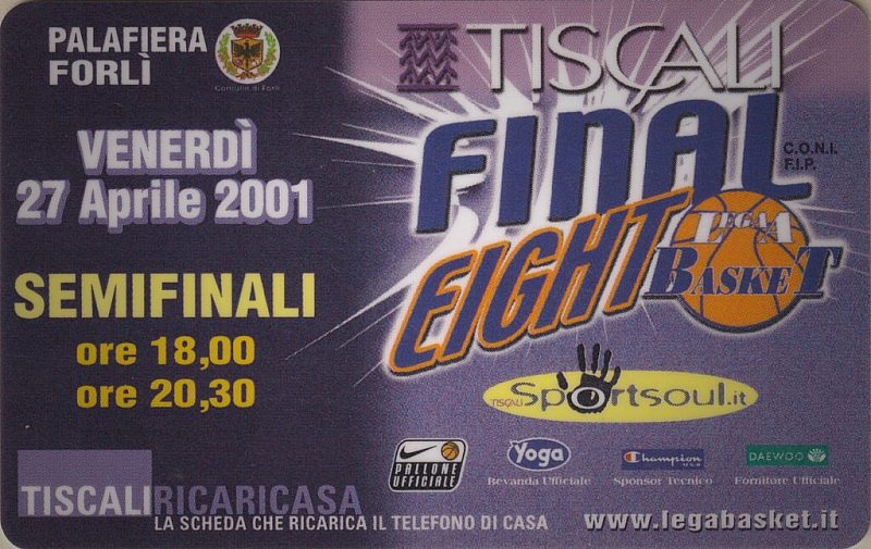 Final Eight 2001 - Semifinale (Gradinata)