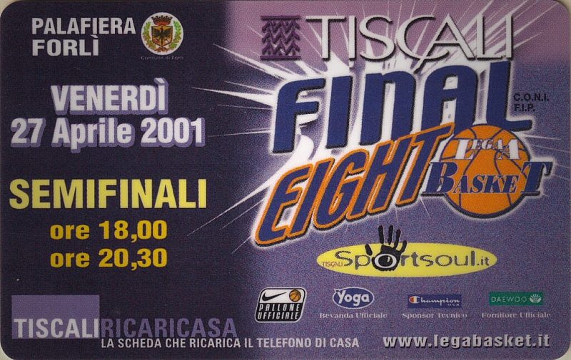 Final Eight 2001 - Semifinale (Poltroncine)