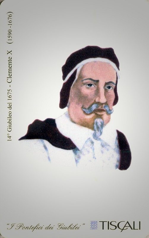 I Pontefici dei Giubilei - 14° Giubileo 1675, Clemente X