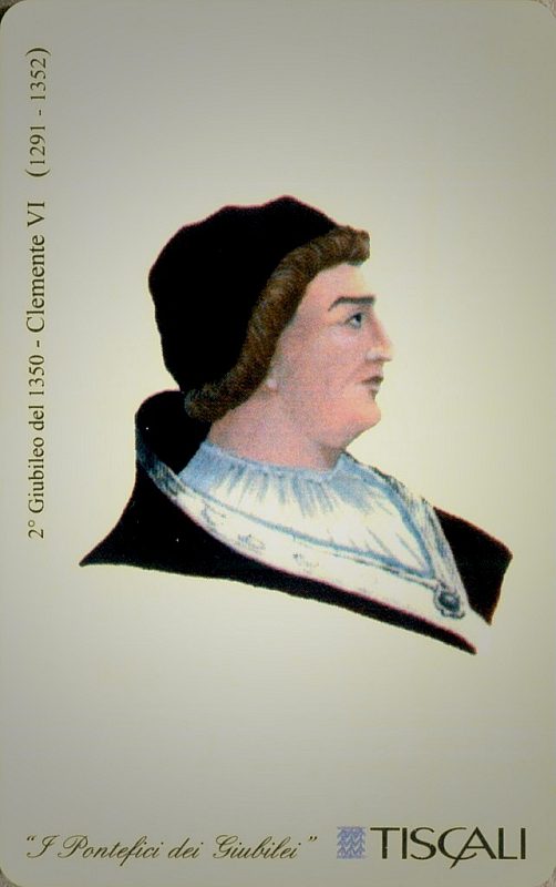 I Pontefici dei Giubilei - 2° Giubileo 1350, Clemente VI