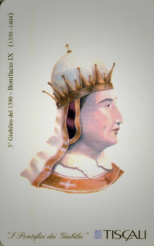 I Pontefici dei Giubilei - 3° Giubileo 1390, Bonifacio IX