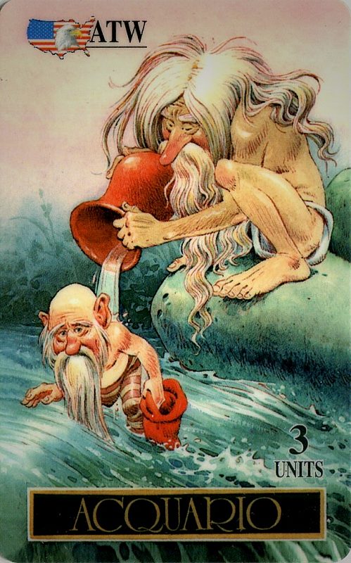 Zodiaco degli Gnomi - Acquario (SAMPLE)