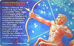 Zodiaco - Sagittario (L. 5.000)