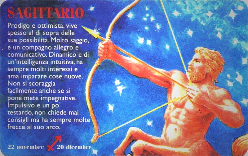 Zodiaco - Sagittario