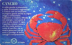 Zodiaco - Cancro