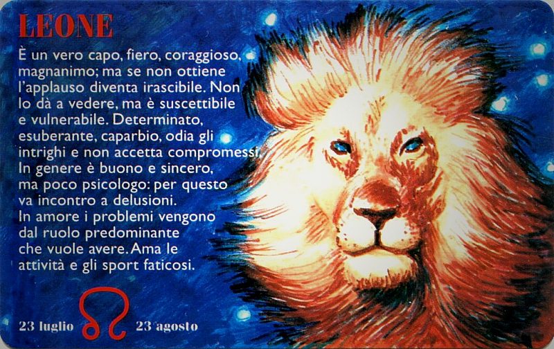 Zodiaco - Leone