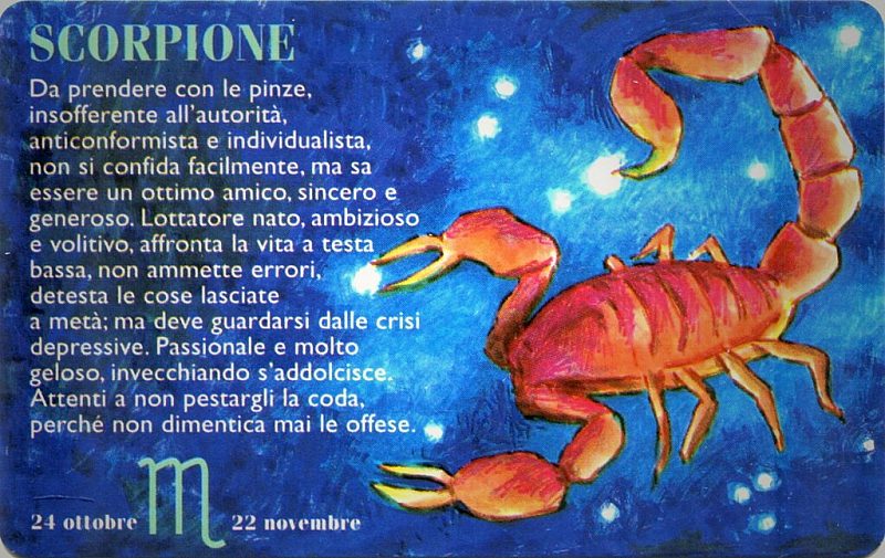Zodiaco - Scorpione