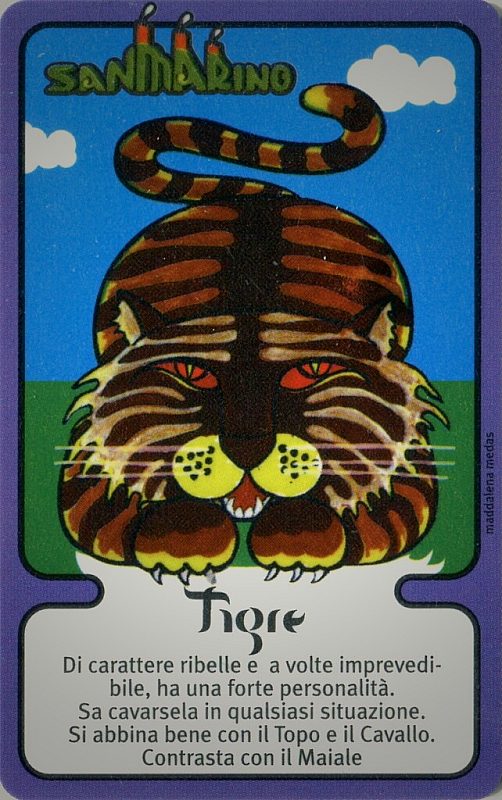 Zodiaco Cinese - Tigre (Chip S30)