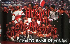 Cento Anni di Milan - La squadra (L. 5.000)