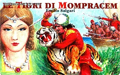 I Grandi Romanzi - Le Tigri di Mompracem, Emilio Salgari (L. 5.000)