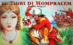 I Grandi Romanzi - Le Tigri di Mompracem, Emilio Salgari (L. 5.000)