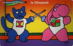 Le Olimpiadi - Fencing (L. 2.000)