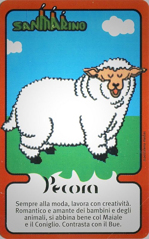 Zodiaco Cinese - Pecora