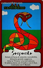 Zodiaco Cinese - Serpente (L. 5.000)