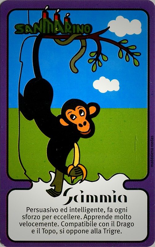 Zodiaco Cinese - Scimmia