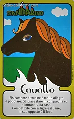 Zodiaco Cinese - Cavallo (L. 2.000)
