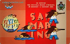 IX Giochi dei piccoli Stati d'Europa (L. 5.000)