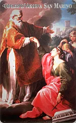 Opere d'Arte a San Marino - 1. Pompeo Batoni, San Marino risolleva la Repubblica (€ 5)