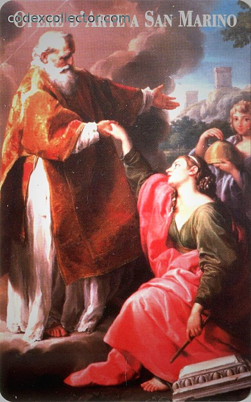 Opere d'Arte a San Marino - 1. Pompeo Batoni, San Marino risolleva la Repubblica (€ 5)