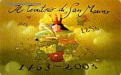 Il Territorio di San Marino - 540° degli attuali confini (€ 6)