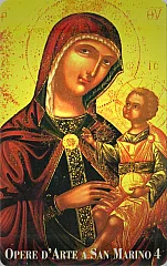 Opere d'Arte a San Marino - 4. Madonnari bizantini, Icone della Madonna
