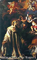 Opere d'Arte a San Marino - 4. Cesare Gennari, Il beato Bernardo Tolomei